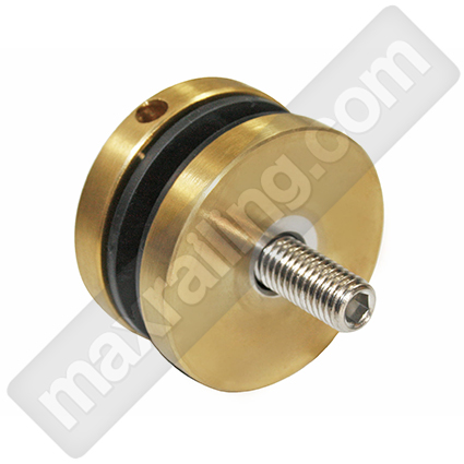 Styklodyrjach gold zlaten sateniran Ф50mm. Златен станиран стъклодържач Ф50мм.